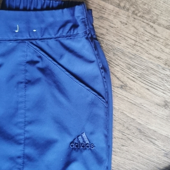 𝅺Adidas Navy Blue Mesh Lined Track Pants S - Picture 4 of 6